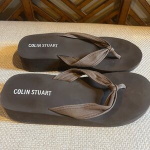 Colin Stuart Brown Flip Flops 8